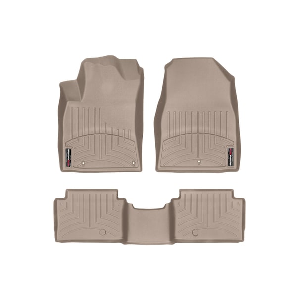 Front and Rear Floorliners, 451201-1-2